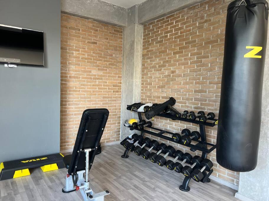 Depa Boho Al Sur Pet Friendly Piscina Gym Sala De Cine Leilighet Guadalajara Eksteriør bilde