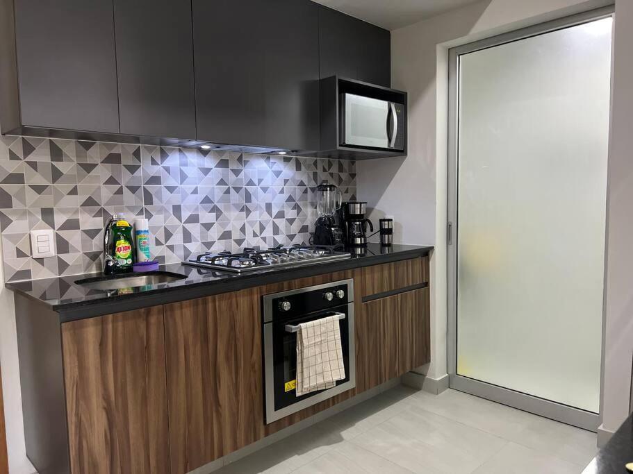 Depa Boho Al Sur Pet Friendly Piscina Gym Sala De Cine Leilighet Guadalajara Eksteriør bilde